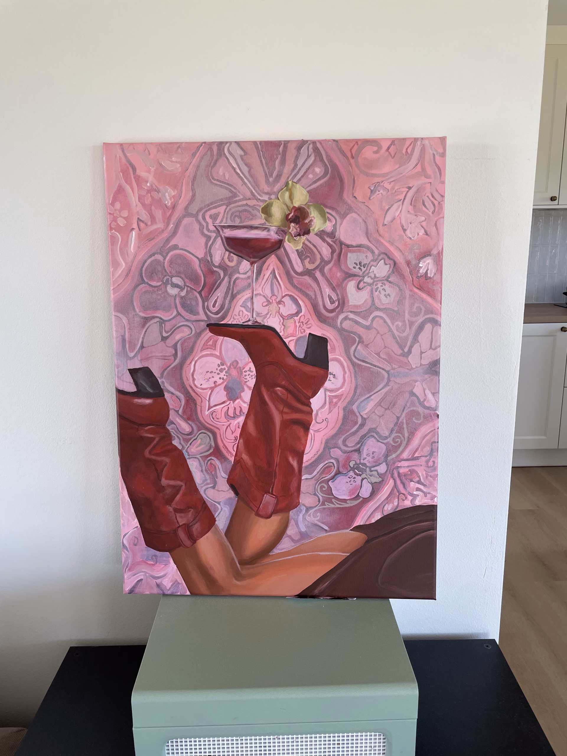 Orchid boot